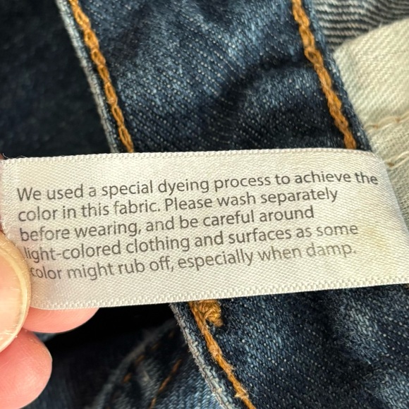 Eddie Bauer Relaxed Fit Blue Jeans W 35 L 34 - Picture 7 of 10